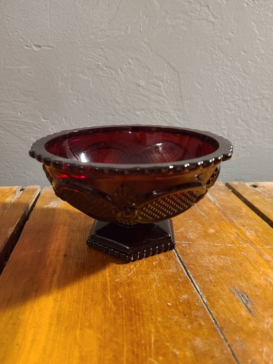 Vintage Cape Cod Glassware Collection. Candy Dish. Etsy