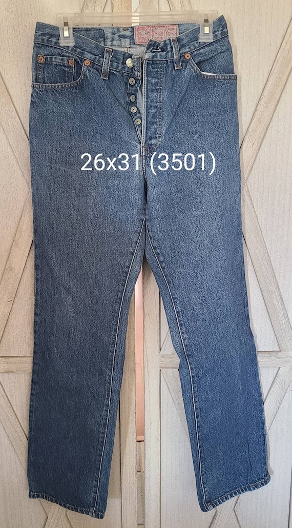 Vintage Levi's Shrink to Fit Jeans - Etsy