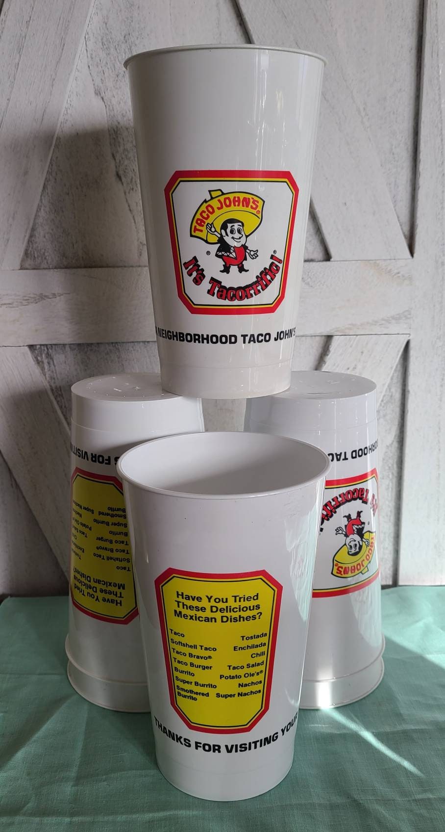 Taco Bell Cup - Etsy Taco Bell Cup - Etsy