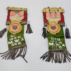 Vintage Woodman of America Convention Pins