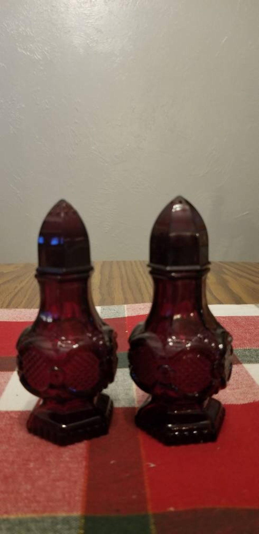 Vintage Cape Cod Glassware Collection. Salt and Pepper Shakers. Etsy