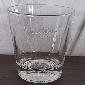 Vintage Crown Royal Cocktail Glasses.