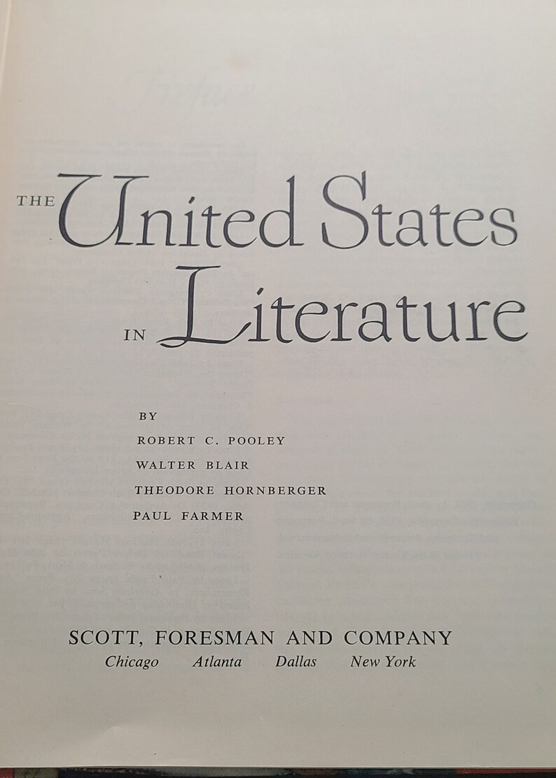 The United States in Literature - Etsy