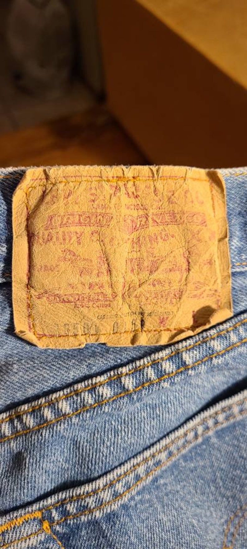 Vintage Levis 501 Jeans. image 1