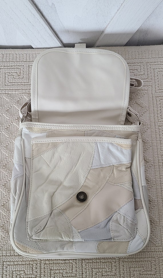 Vintage Patchwork Leather Purse - image 4