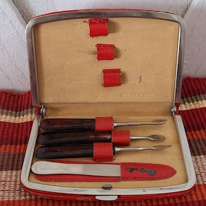 Vintage Manicure Set.