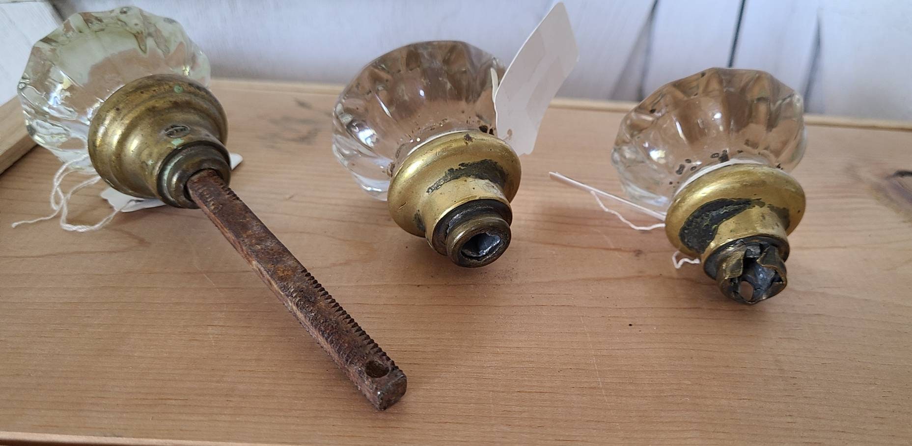 Antique Crystal Door Knobs. Etsy