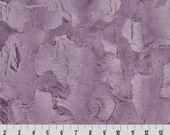 Elderberry Luxe Cuddle Hide Minky fabric