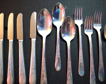 wm rogers overlaid silverware
