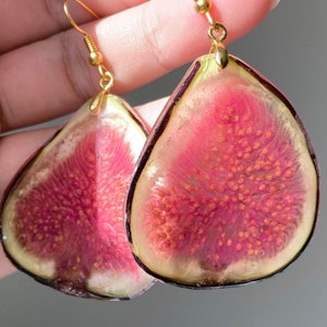 echte Weihnachten/Echte Ohrringe/handgefertigtes Geschenk/Resin Halskette/Geburtstagsgeschenk/Herbst limitierte Ohrringe/Herbst Schmuck