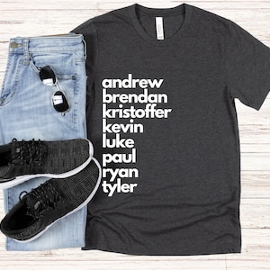 Dudes of Hallmark Movies T-Shirt | Hallmark Hunks | Tyler Hynes | Andrew Walker |