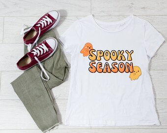 Spooky Season Shirt - Women's Relaxed Shirt for Fall | Halloween