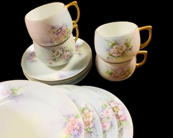 チェコのティーセット 鈴蘭さま専用 チェコ ミニチュアティーセット 花