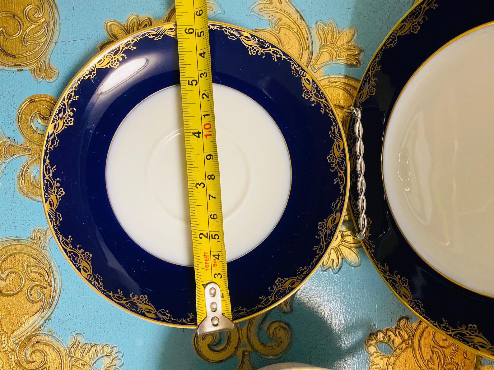 German Rosenthal classic rose collection cobalt blue and white Etsy