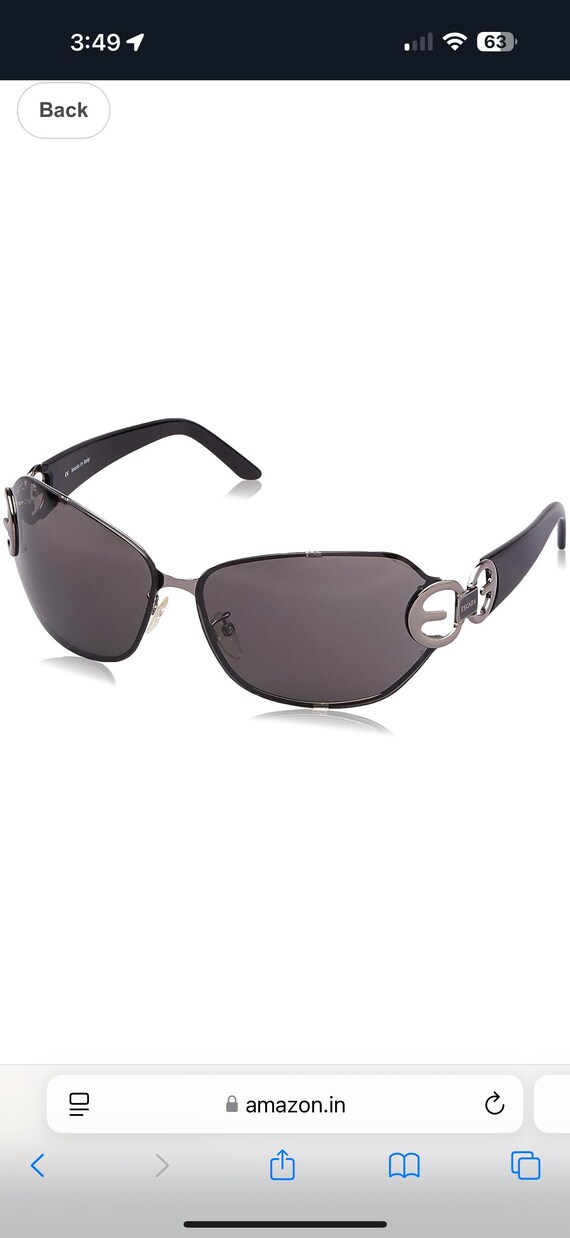 Escada rectangular Sunglasses with Case ( Ses -50… - image 10