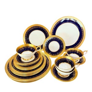 Aynsley georgian cobalt - Etsy 日本