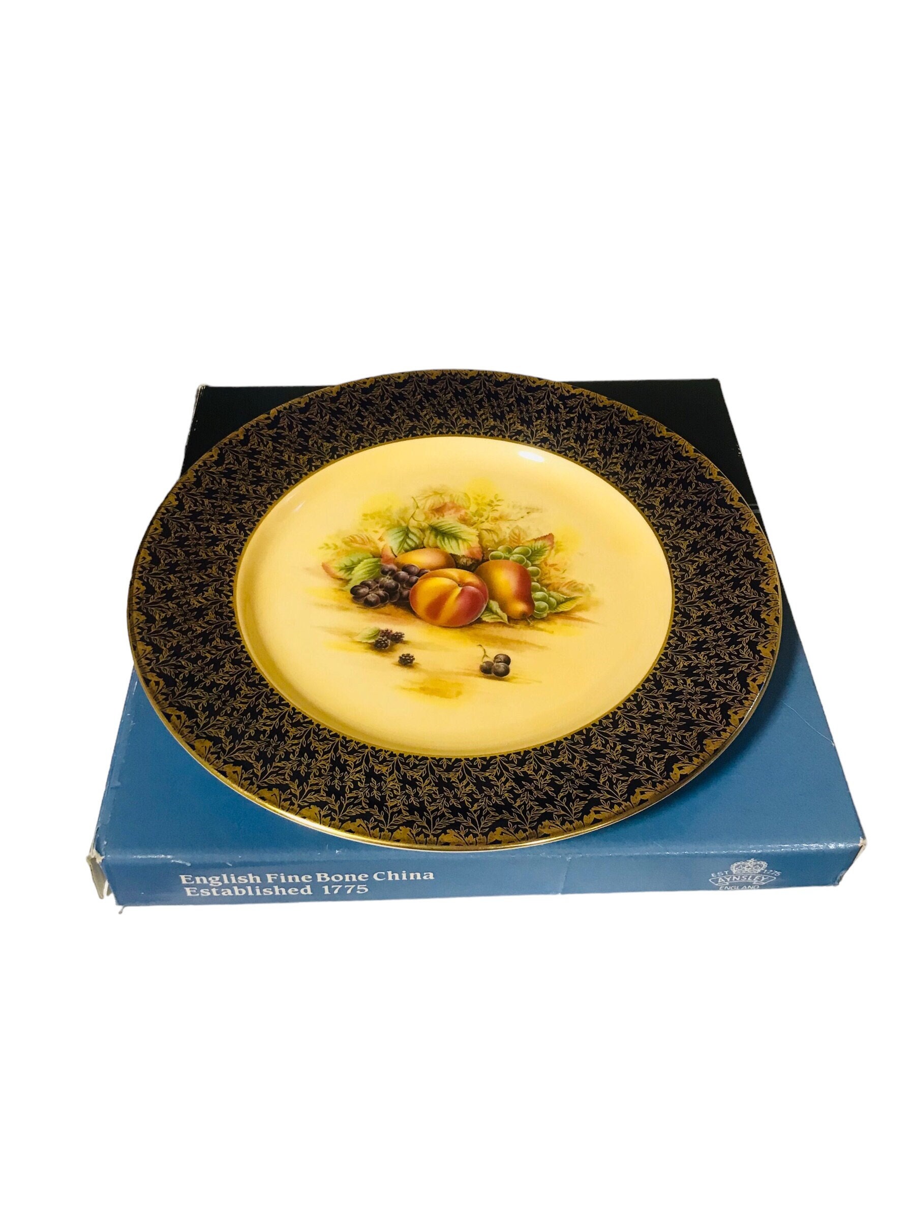 ❤️イギリスAynsleyヴィンテージC&S プレート大小セット ❤️1813 ❤️イギリスAynsleyヴィンテージC&S プレート大小セット ❤️1813