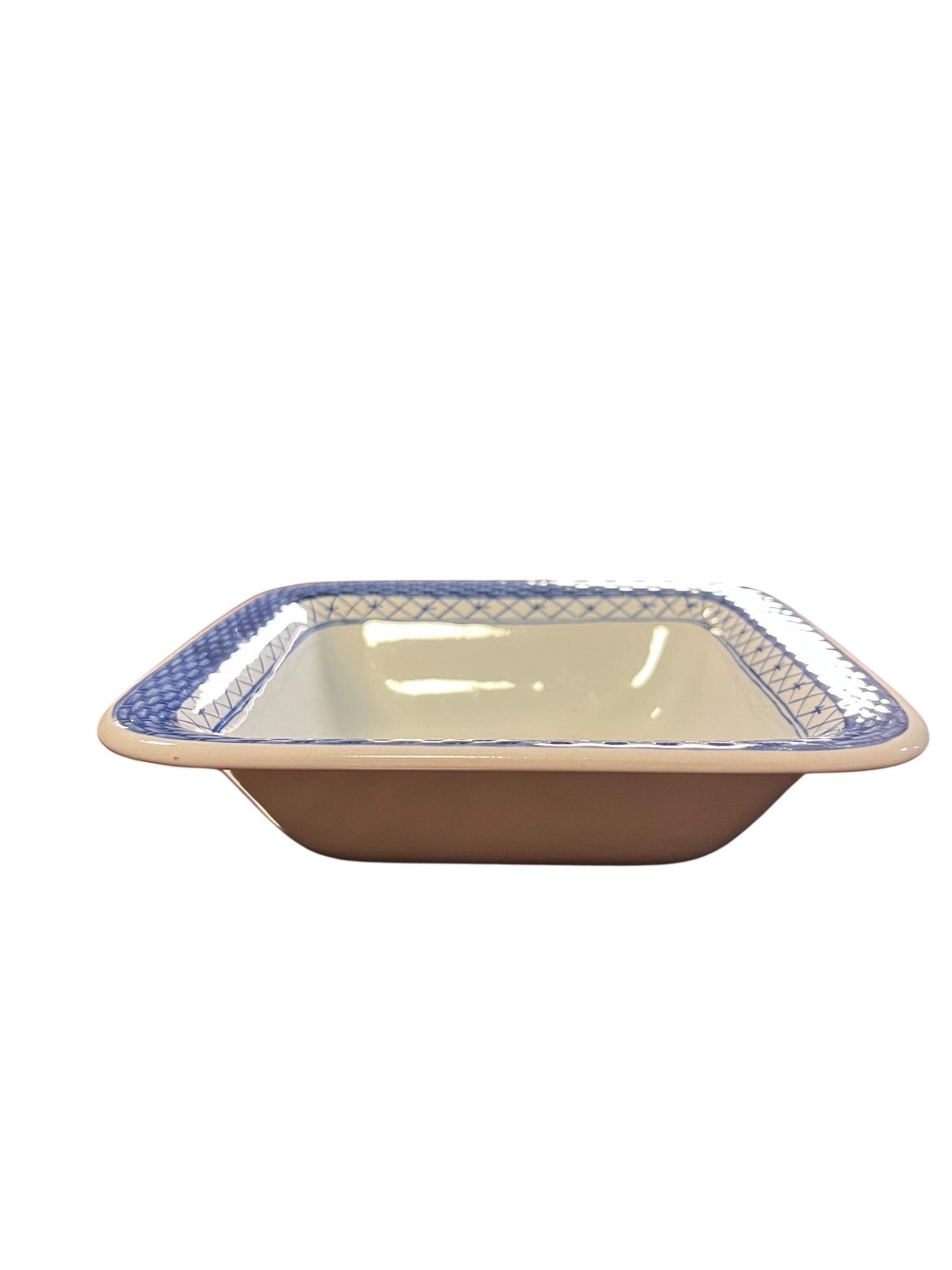 ロイヤルコペンハーゲン トランケバール ブルー スクエアシェイプ 7.5