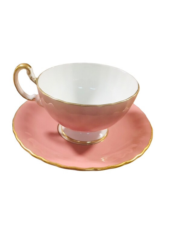 Petite Tasse à Thé Céramique Craquelée Rose (80ml