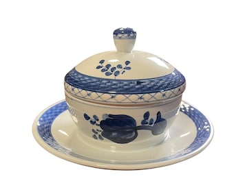 ロイヤルコペンハーゲン トランケバール ブルー、サービングディッシュ