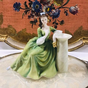 Vintage Royal Doulton figurine Secret Thoughts, H.N 2382, limited edition, bone china England, Gorgeous gift for her.