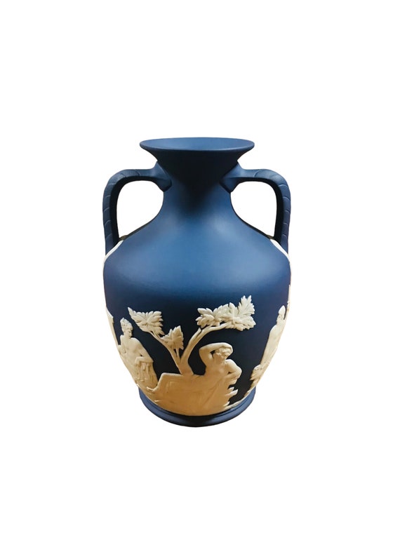 ウェッジウッド ジャスパー（ポートランドブルー） トリオ ウェッジ