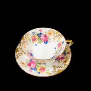 Beautiful Antique Chelson China England Tea Cup Cup and Saucer Pink ...