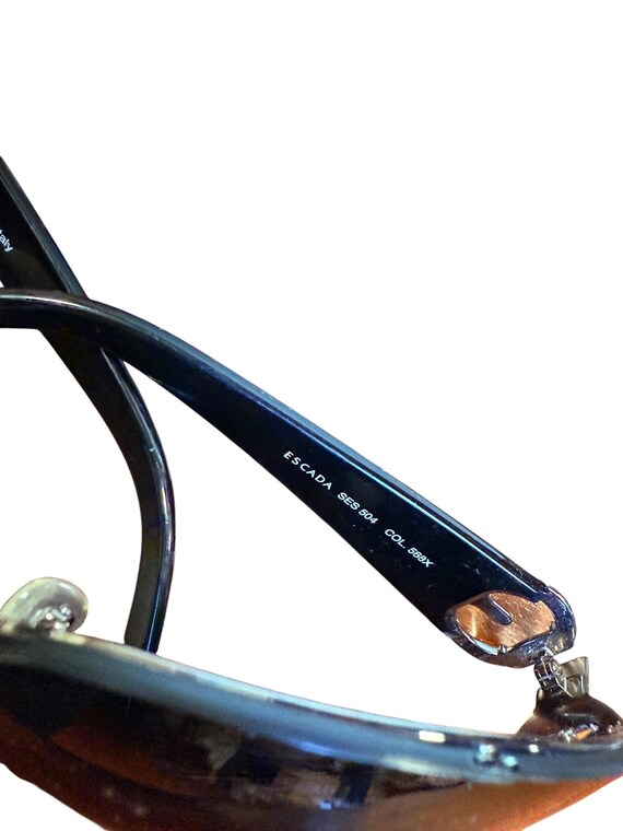 Escada rectangular Sunglasses with Case ( Ses -50… - image 8