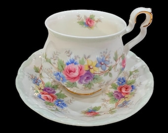 Royal Albert Colleen tea cup and saucer set bone china England.