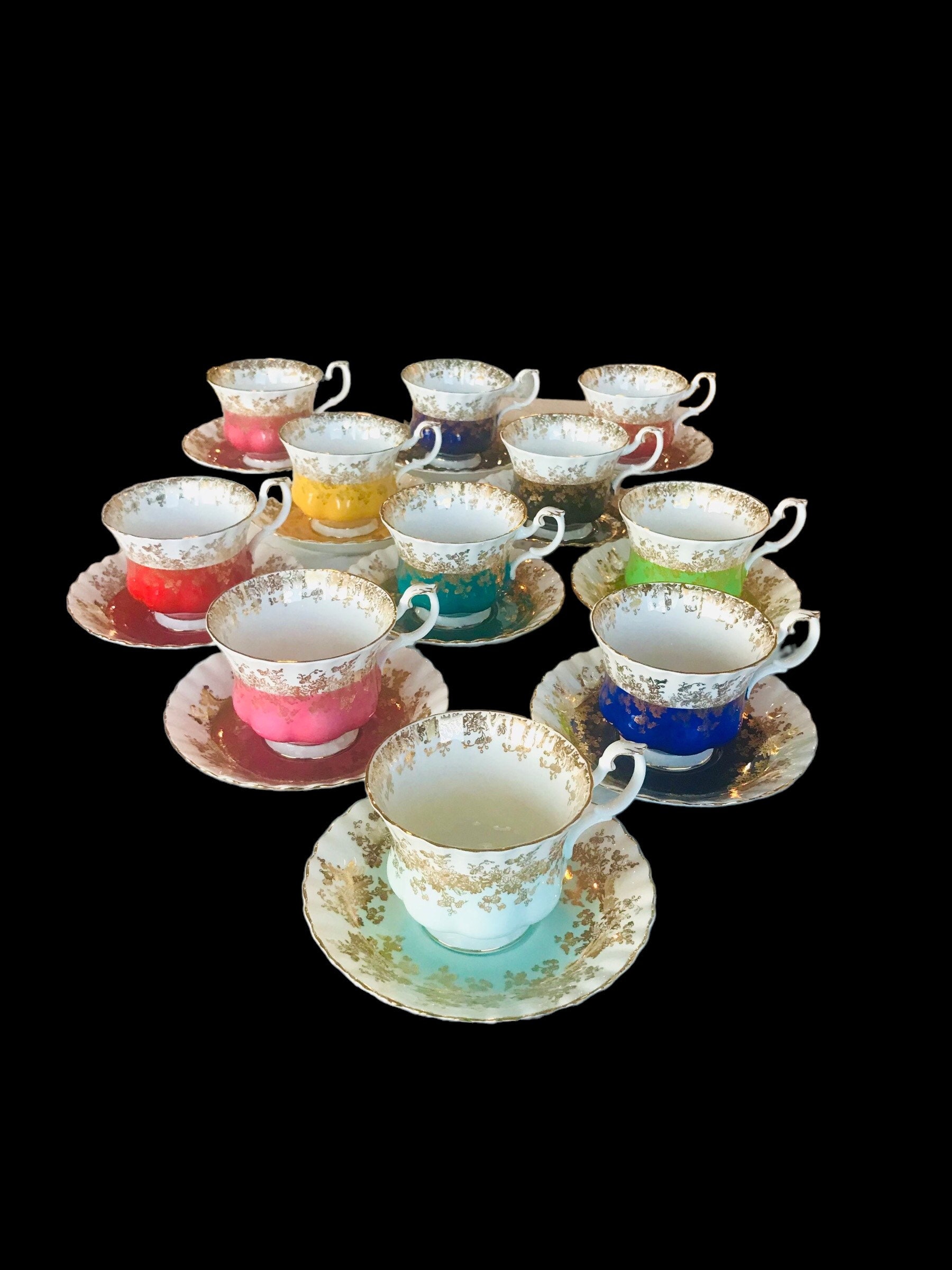 Sold Individually - Royal Albert “ Regal Series” Tea Cups and 