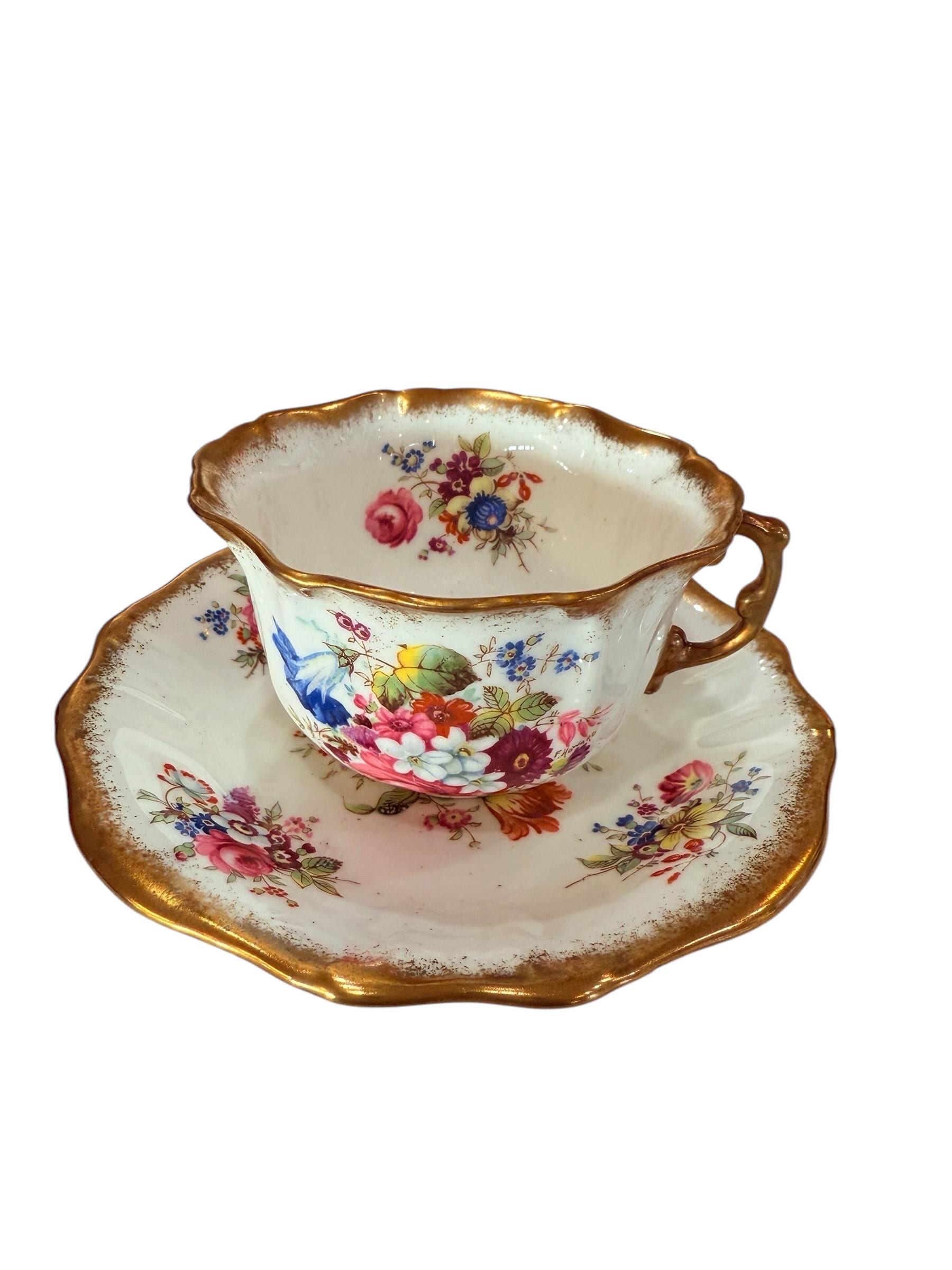 Beautiful Vintage Hammersley Lady Patricia Bone China England Tea