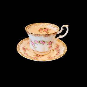 ロイヤルアルバート　  DIMITY ROSE セット Dimity Rose Tea Set - Etsy