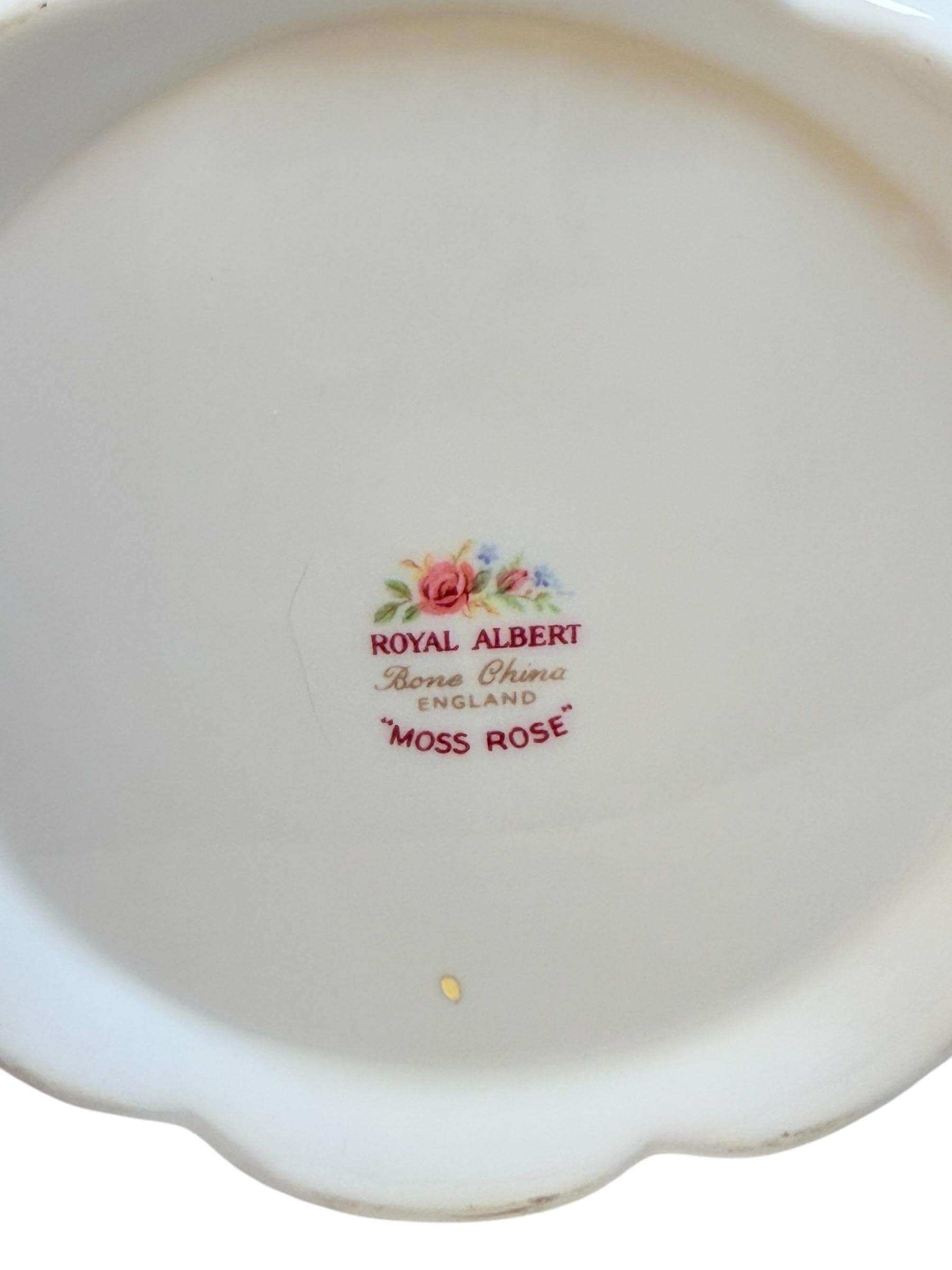 Royal Albert Moss Rose Large Tea Pot With Lid Bone China England