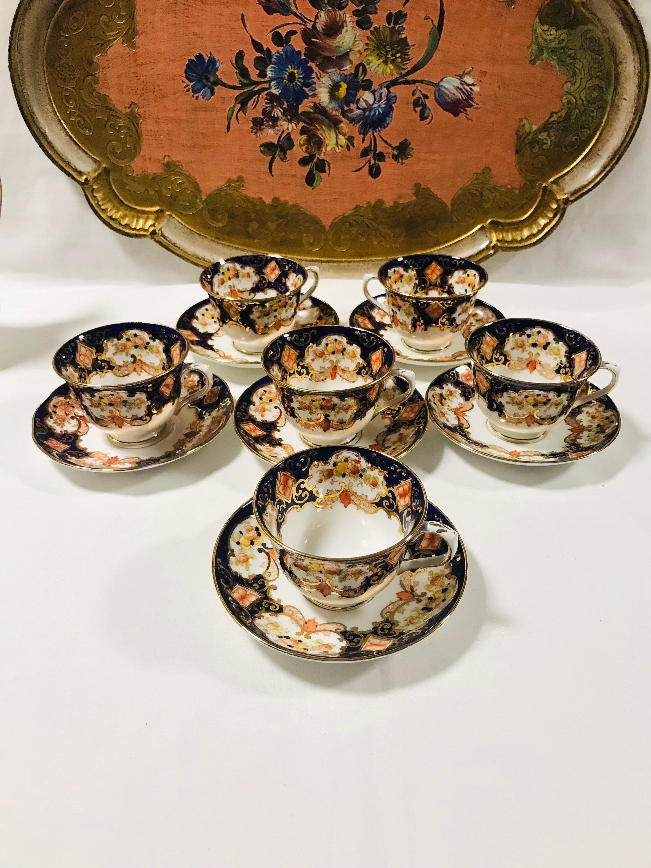 イギリス アンティーク IMARI イマリ 花柄陶磁器プレート 6枚セット Imari china - Etsy 日本