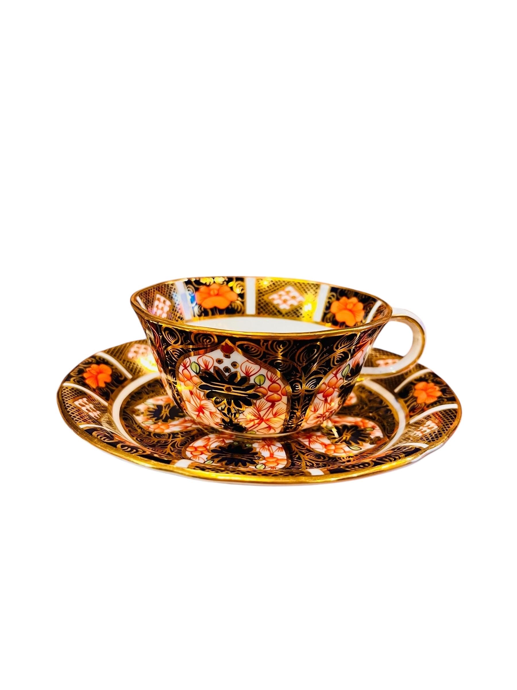 レア 美麗 ダービー イギリス アンティーク カップ&ソーサー ハンド