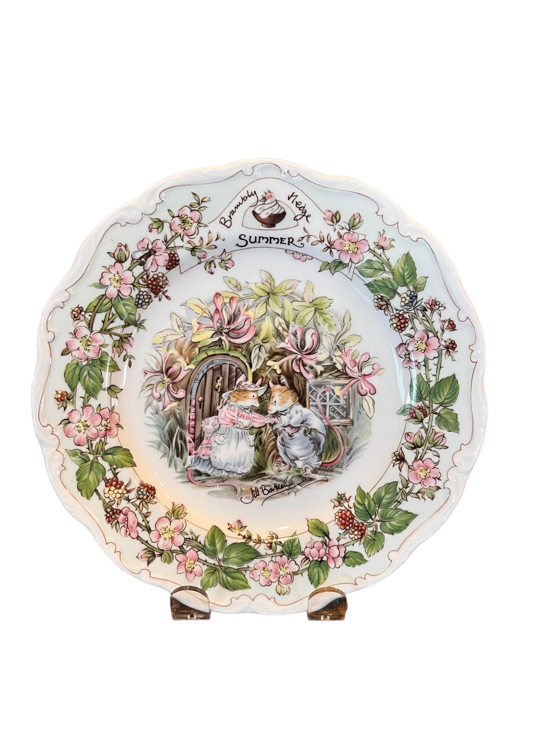 Brambly hedge four season plates - Etsy 日本