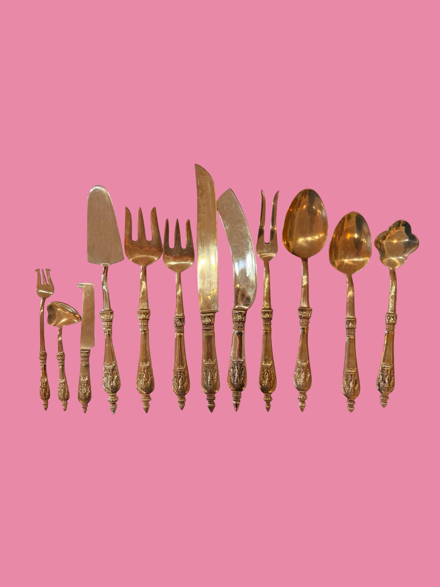 Thai Brass Flatware - Etsy