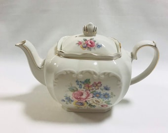Vintage Pink Art Deco Cube Square Teapot Made in Japan - Etsy
