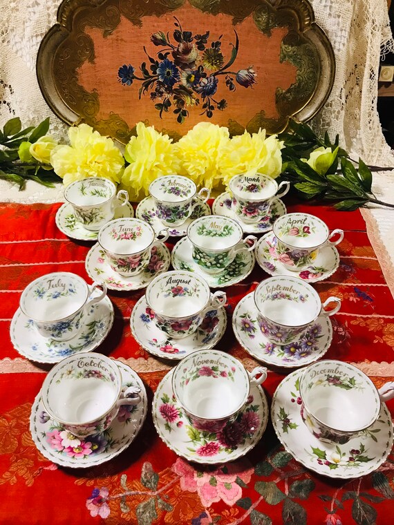 Collectible tea cups and saucers clearance