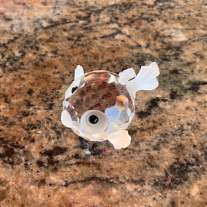 Swarovski crystal figurines fish - Etsy 日本