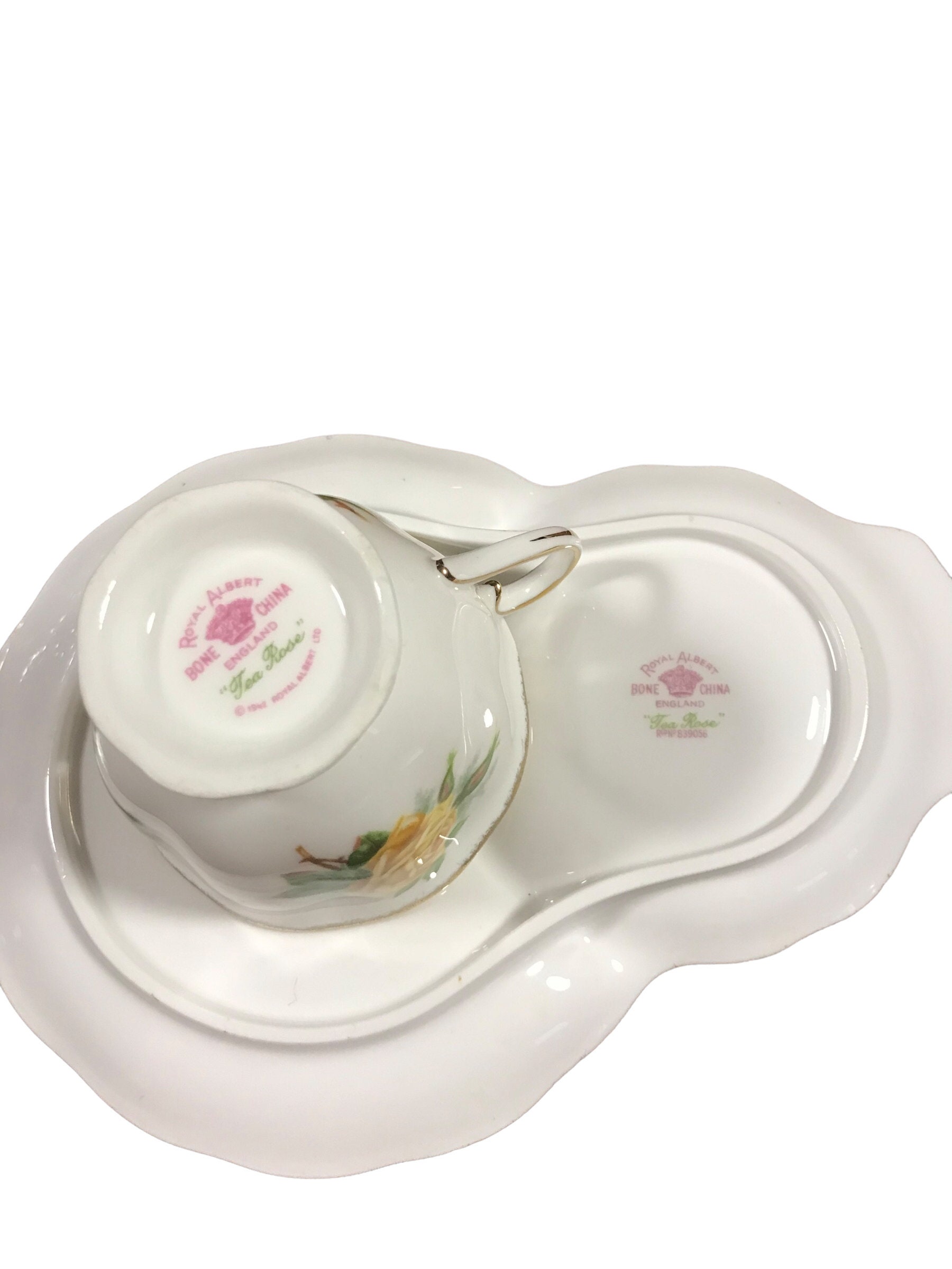 ロイヤルアルバート ティーローズ イエローローズ テニスセット