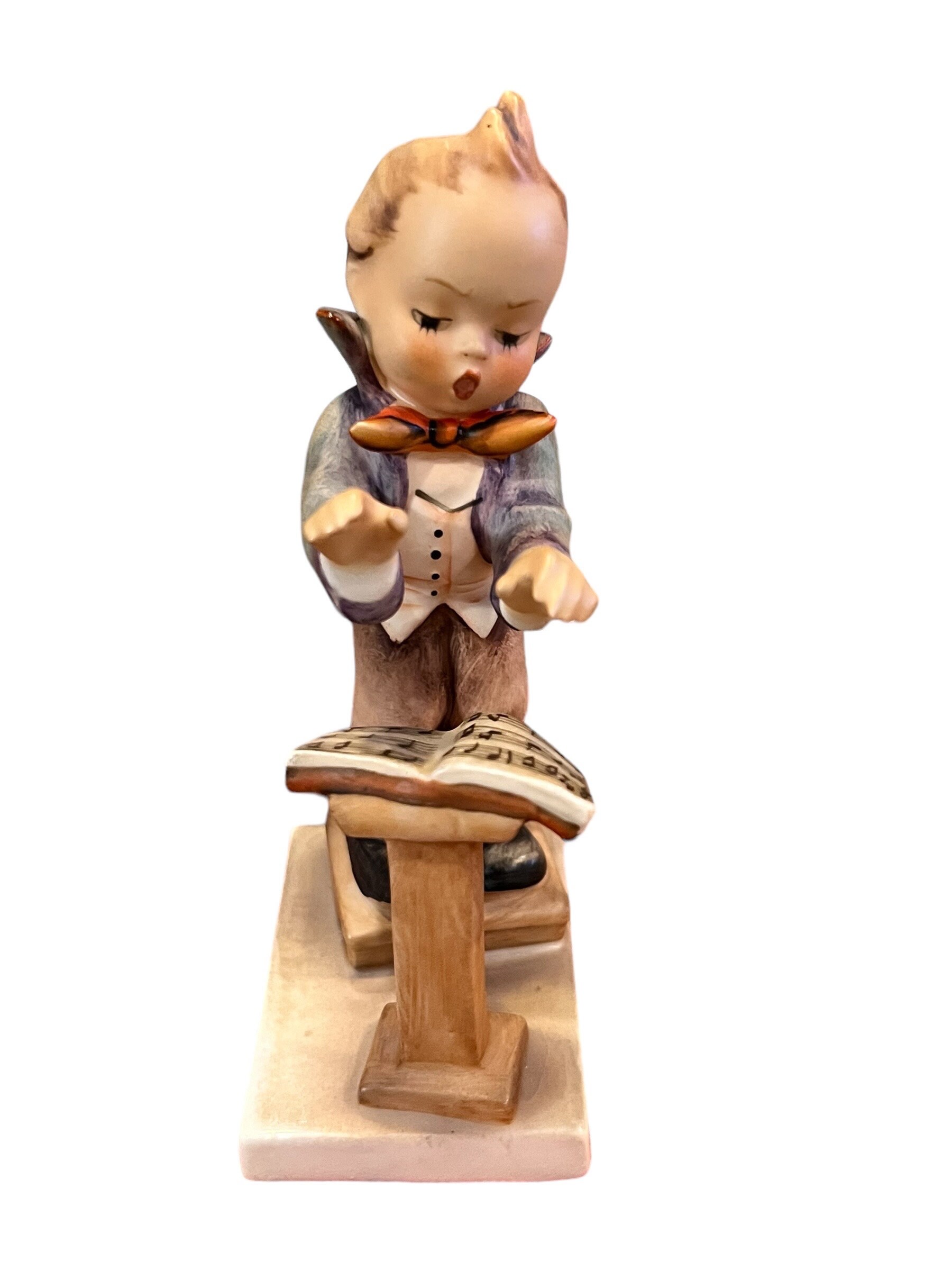 ヴィンテージの収集価値のあるドイツのフンメル人形 3 体セット、新品