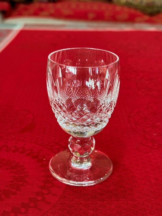 Waterford Colleen Kristall Sherry kurzstieliges Vintage Weinglas 4 ”T, 3 oz