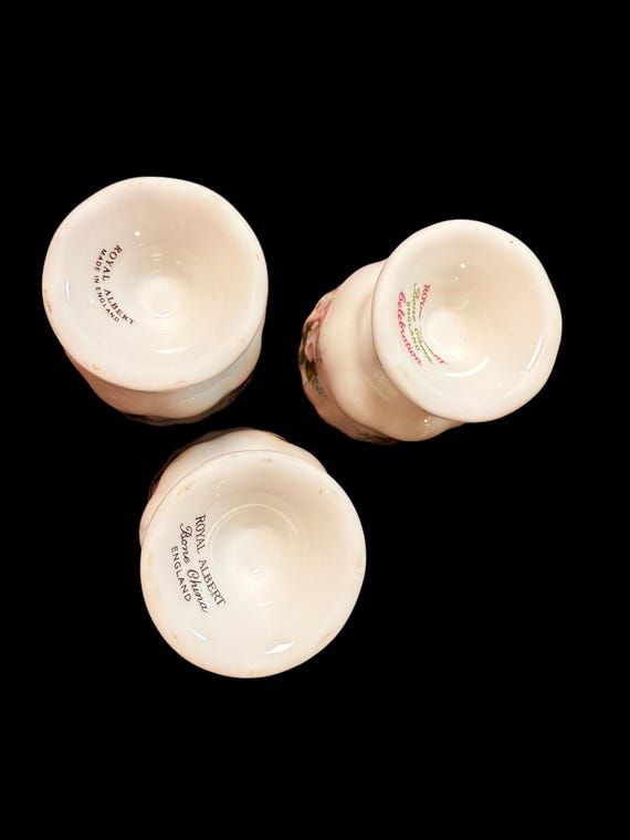 Coquetier porcelaine anglaise royal worcester
