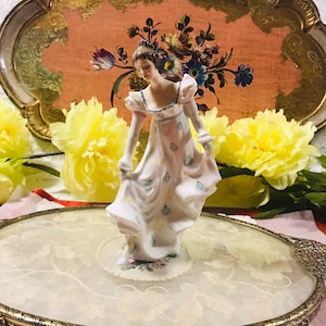 Royal Doulton figurine “ Minuet” 7.5”, HN 2019 England, c 1948 limited edition, collectible older one.