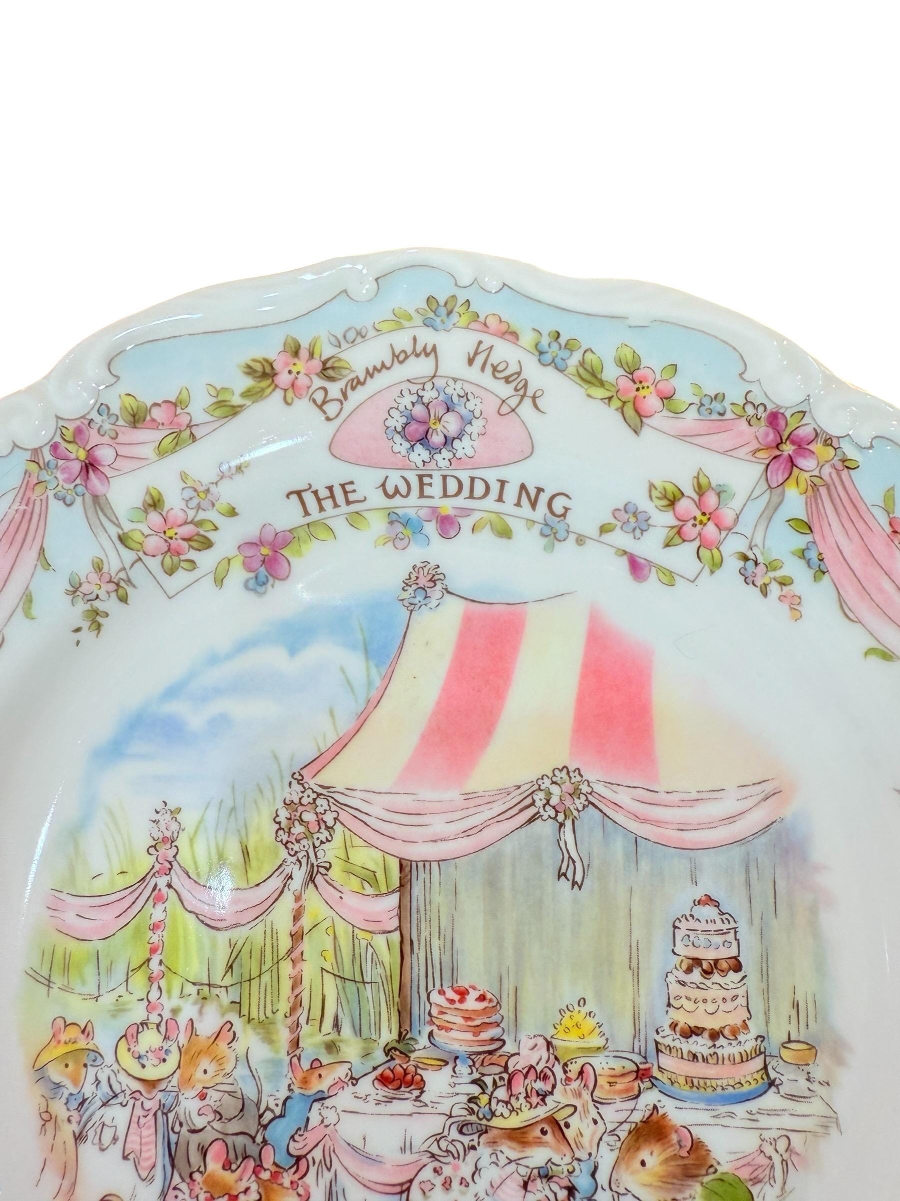 ロイヤルドルトン　ウェディング　記念プレート 楽天市場】ロイヤルドルトン Royal Doulton ブランブリーヘッジ