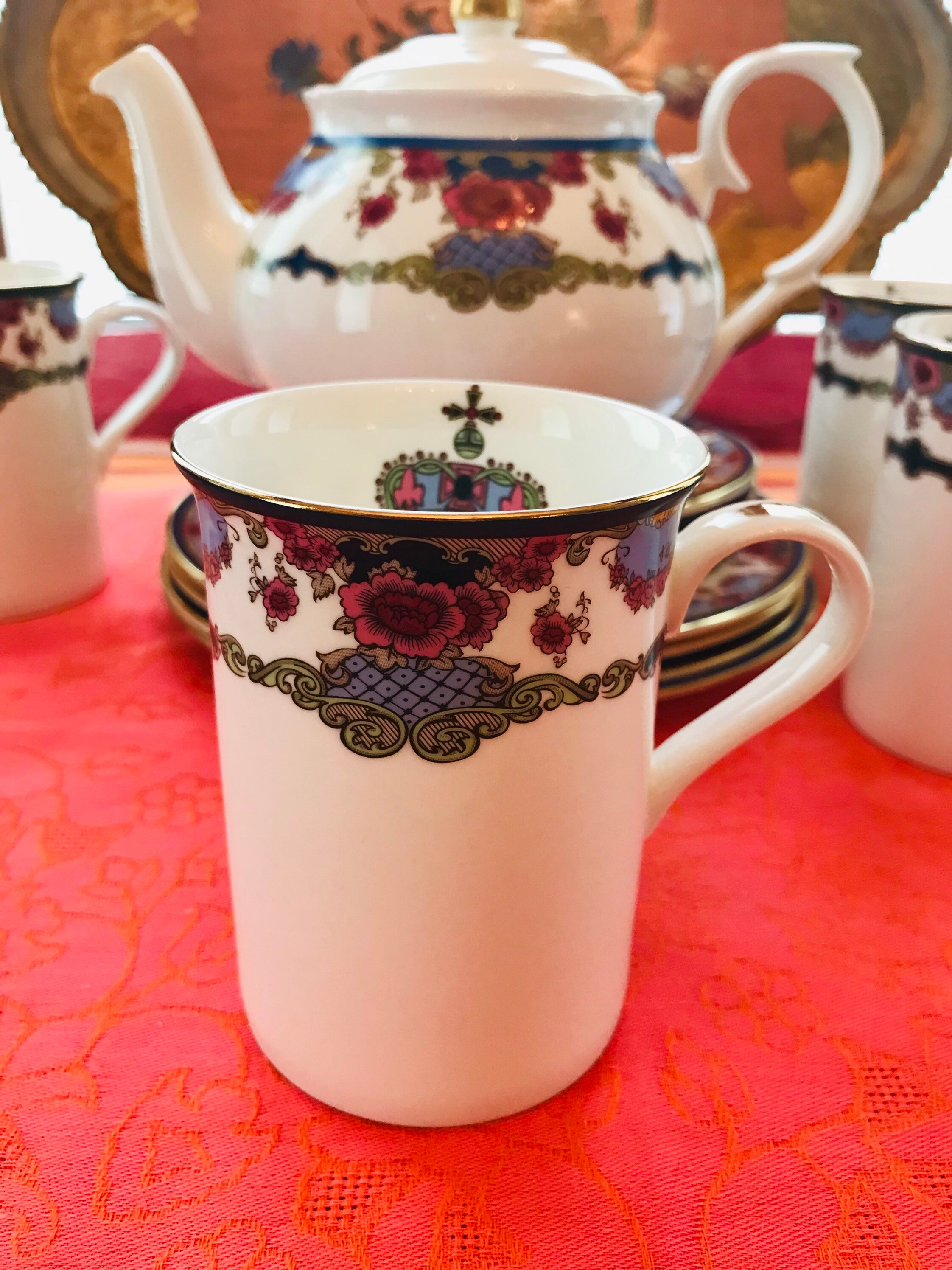 Royal Doulton Fairmont Empress Bone China Tea Set for 4 Etsy UK