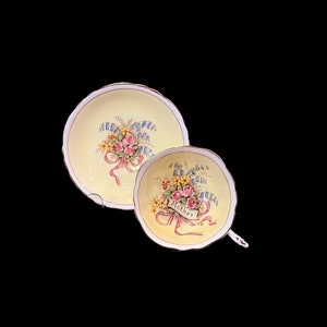 As is Rare paragon Mother yellow tea cup and saucer with bow tie Handpainted, mother day gift, collectible bone china paragon tea set gift.
