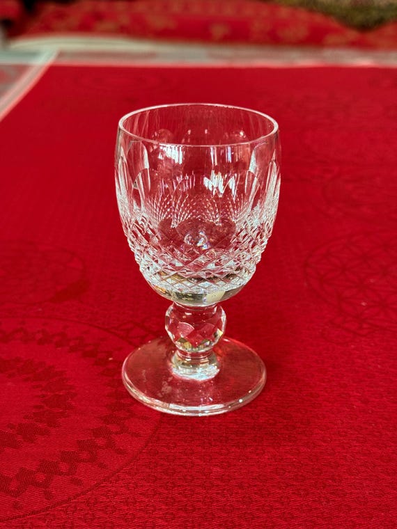 Waterford Colleen Kristall Sherry kurzstieliges Vintage Weinglas 4 ”T, 3 oz