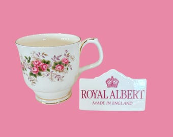 Royal Albert Lavender Rose Coffee Mug bone china England.
